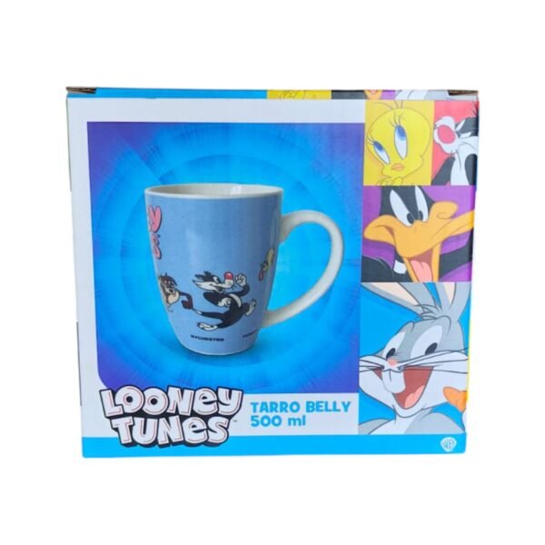 Tarro Belly Porcelana Looney Toons 500ml
