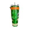 Termo Alto Doble Pared Acero Inoxidable Con Boquilla Y Popote 1.2 L. Minecraft con Acabado Metalizado