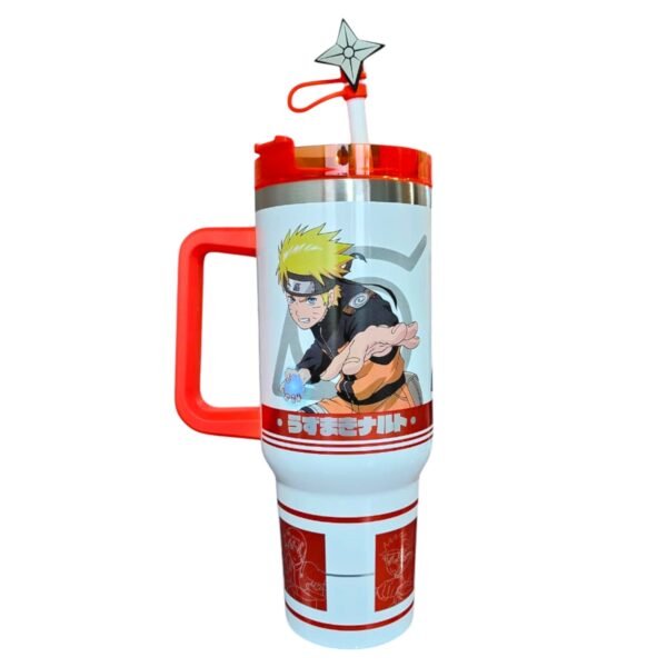Termo alto 1.1L Acero Inoxidable Naruto Shippuden