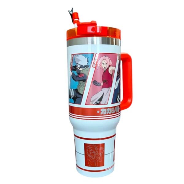Termo alto 1.1L Acero Inoxidable Naruto Shippuden