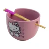 Kitty Sanrio - Bowl para Ramen con Palillos 591ml