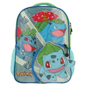 Mochila Escolar de Pokémon Tipo Planta Edición 06