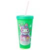 Hellow Kitty - Juego de 4 Vasos con Popote 709ml
