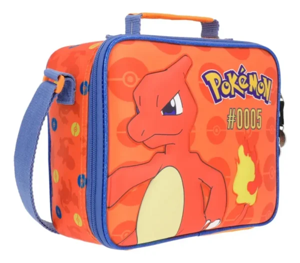 Set Escolar Mochila, Lonchera y Estuchera de Pokémon Charizard