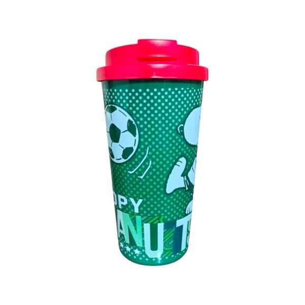 Snoopy Vaso Para Cafe con Tapa