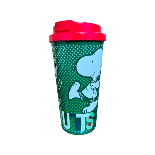 Snoopy Vaso Para Cafe con Tapa