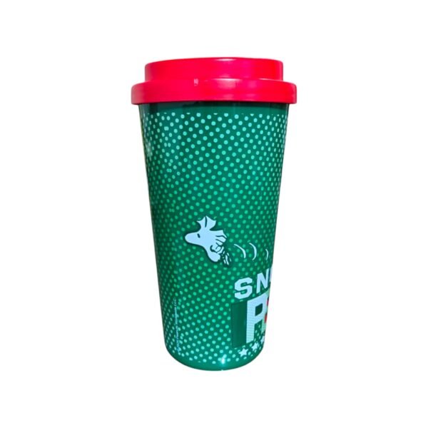 Snoopy Vaso Para Cafe con Tapa