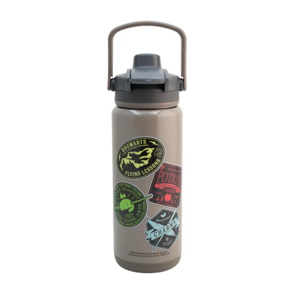 Termo de Acero Inoxidable con Doble Pared Tapa De Rosca Harry Potter 591ml