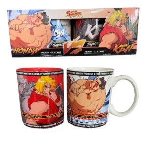 IMG_0892 Dual Set Tazas Ken y Honda Street Fighter 330 ml
