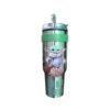 Termo Alto Doble Pared Con Boquilla Y Popote 1.2 L. Grogu - Mandalorian