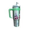 Termo Alto Doble Pared Con Boquilla Y Popote 1.2 L. Grogu - Mandalorian