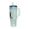 Tarro De Plastico Con Popote - Mandalorian - Star Wars 1.2Lt