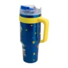 Termo Alto Doble Pared Con Boquilla Y Popote 1.2 L. Minions
