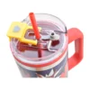 Termo Alto Doble Pared Con Boquilla Y Popote 1.2 L. Spiderman Brand New Day