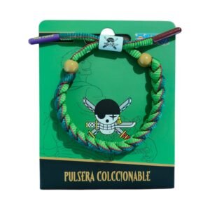 IMG20260812210743 Pulsera Coleccionable Agujeta Trenzada – Zoro - One Piece - Edición Limitada