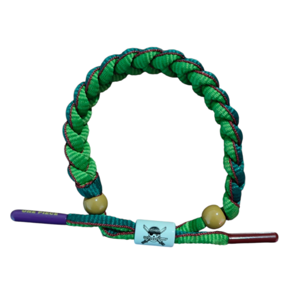 Pulsera Coleccionable Agujeta Trenzada – Zoro - One Piece - Edición Limitada
