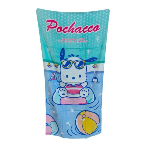 Toalla de Baño Absorbente Pochacco - Sanrio 70×140 cm