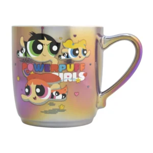 Taza de Cerámica Iridiscente Chicas Superpoderosas 650ml