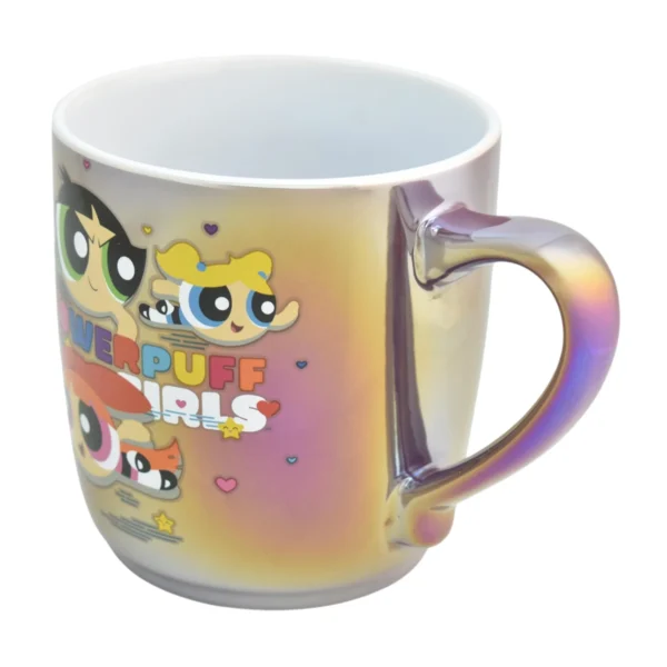 Taza de Cerámica Iridiscente Chicas Superpoderosas 650ml