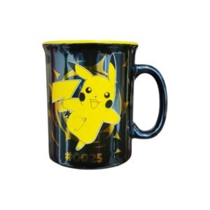 Pikachu - Tarro Iridiscente Color Negro Jumbo Coleccionable 790 ml