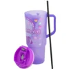 Tarro De Plastico Con Popote - Kuromi 1.2L